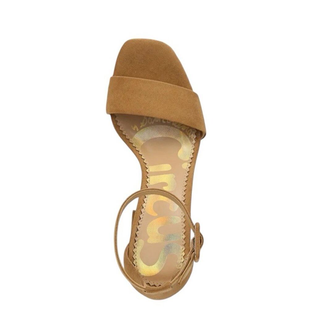 Circus NY Sam Edelman Resort 11 Suede Brown‎ Platform Block Heel Sandal Boho